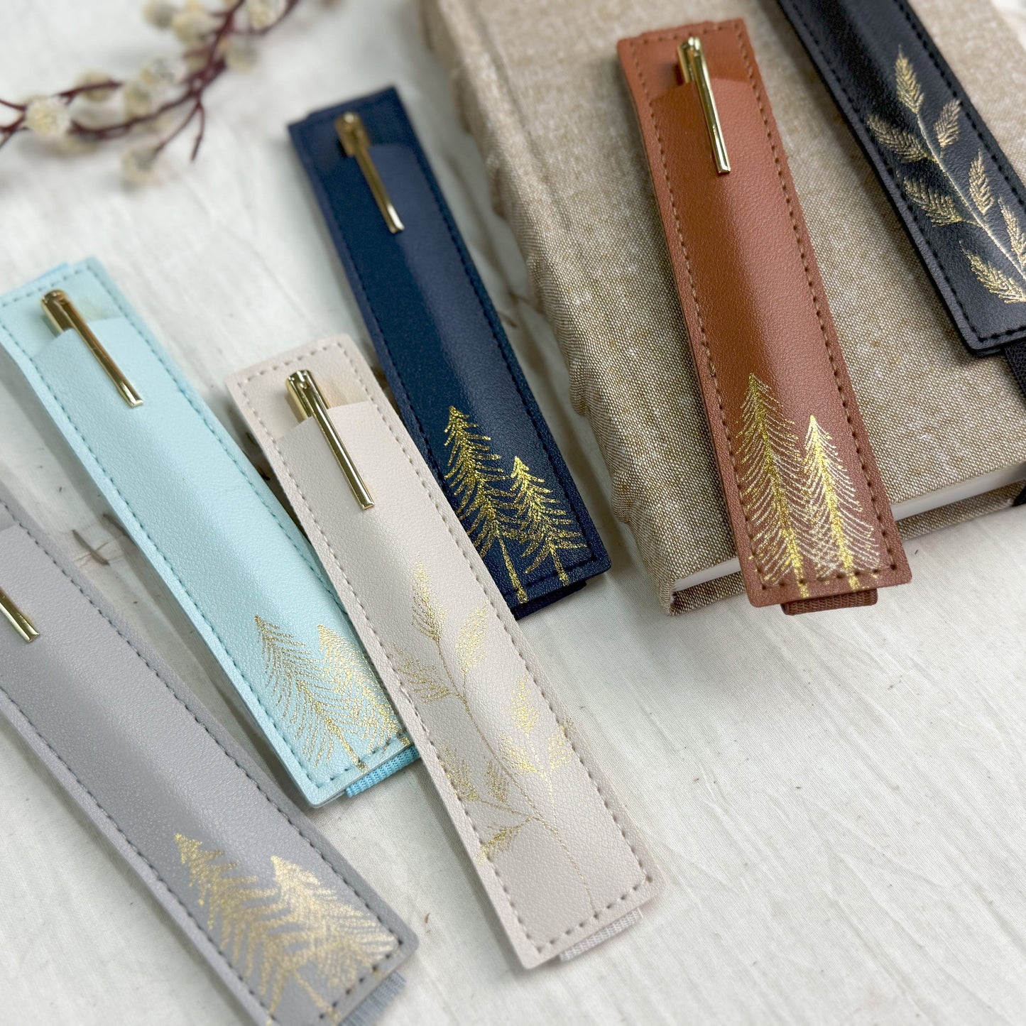 Elastic Pen Holder-Trees