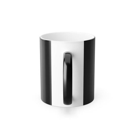 Spooky Beauties EAT Retro Diner Pin-Ups - Color Changing Mug Rose Meow