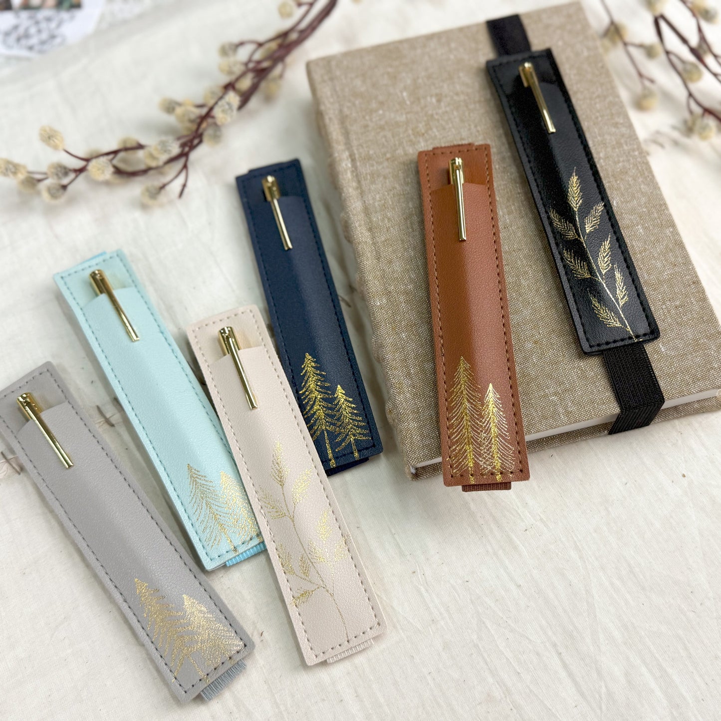 Elastic Pen Holder-Trees