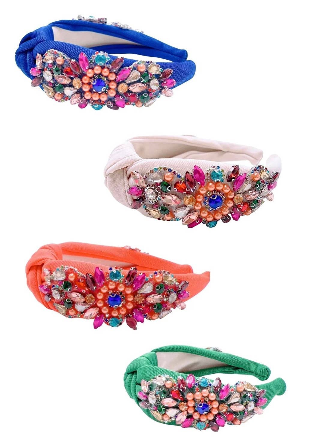 Stunning Gem Headband - Orange Quirks!