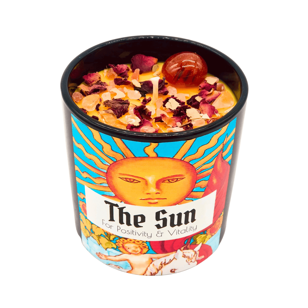 The Sun Tarot Candle Energy Wicks