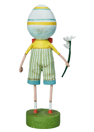 Shelldon Easter Figurine by Lori Mitchell Quirks!