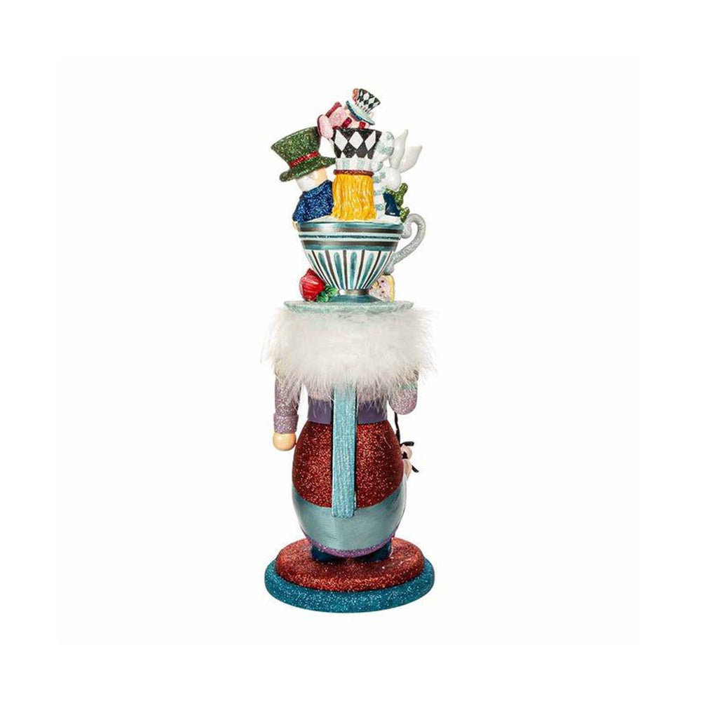 18" Hollywood Nutcrackers™ Alice Teacup Hat Nutcracker by Kurt Adler