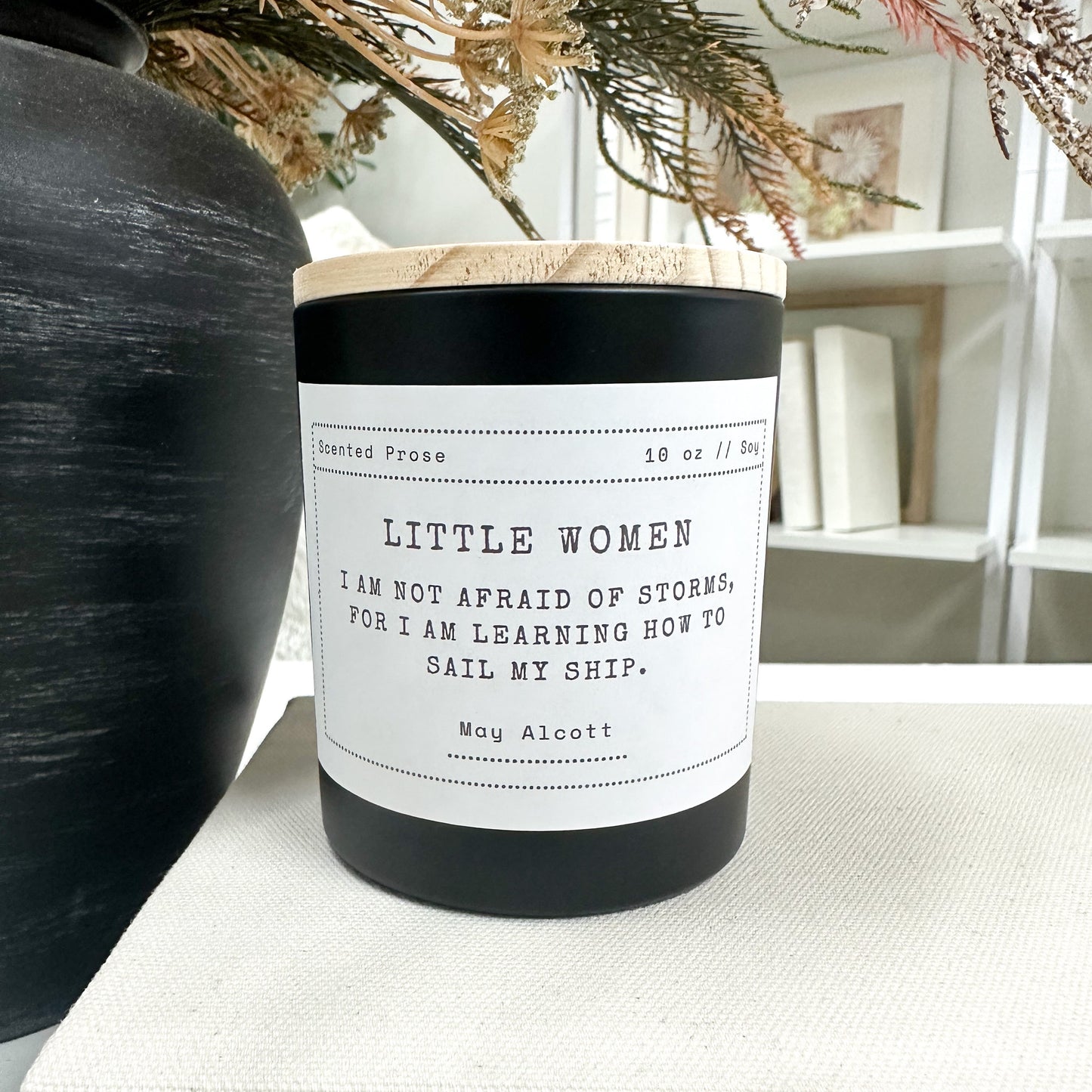 Book Lover Candle A House of Books