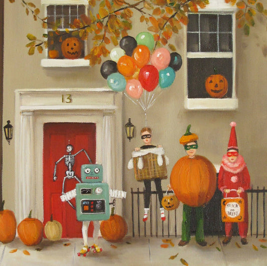 All Hallow's Eve, Hell's Kitchen Art Print- 8.5"x11" Quirks!