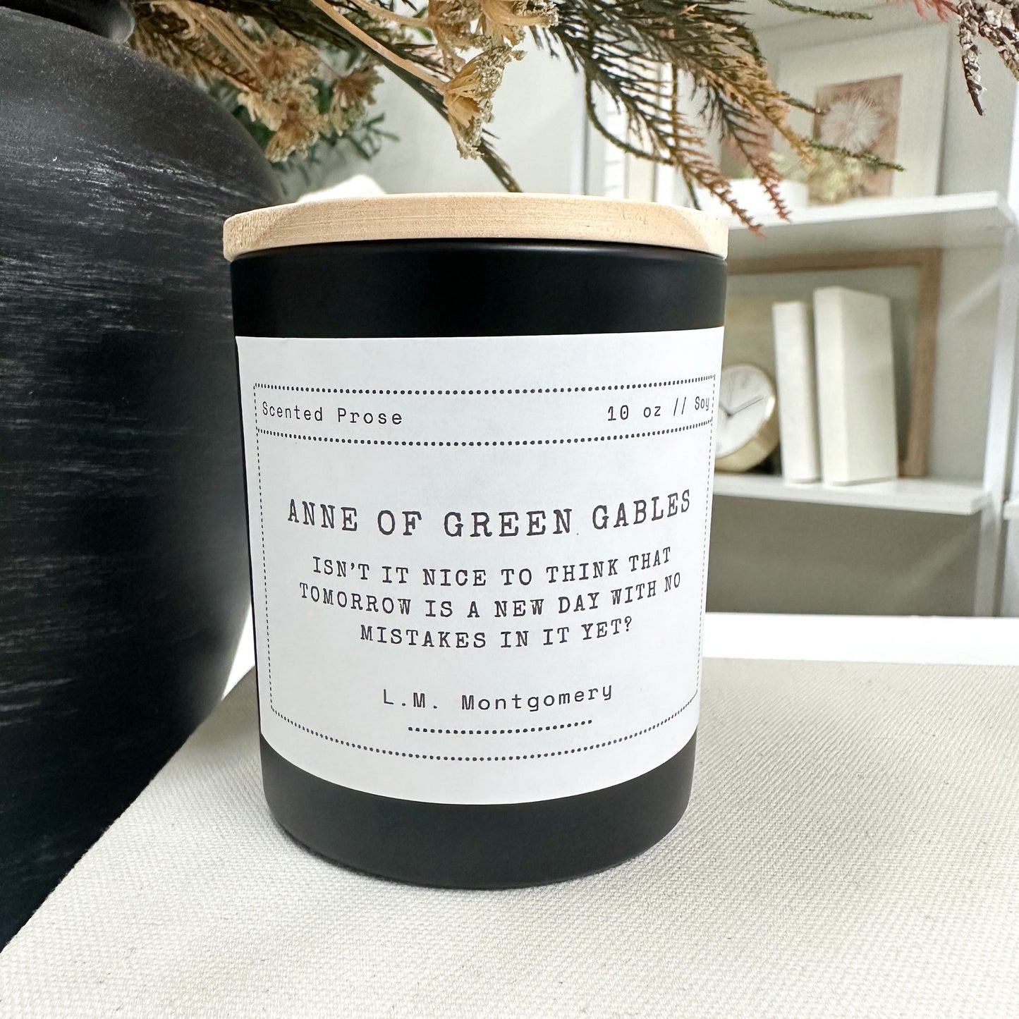 Book Lover Candle A House of Books