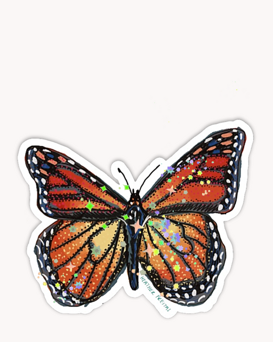 Monarch Sticker