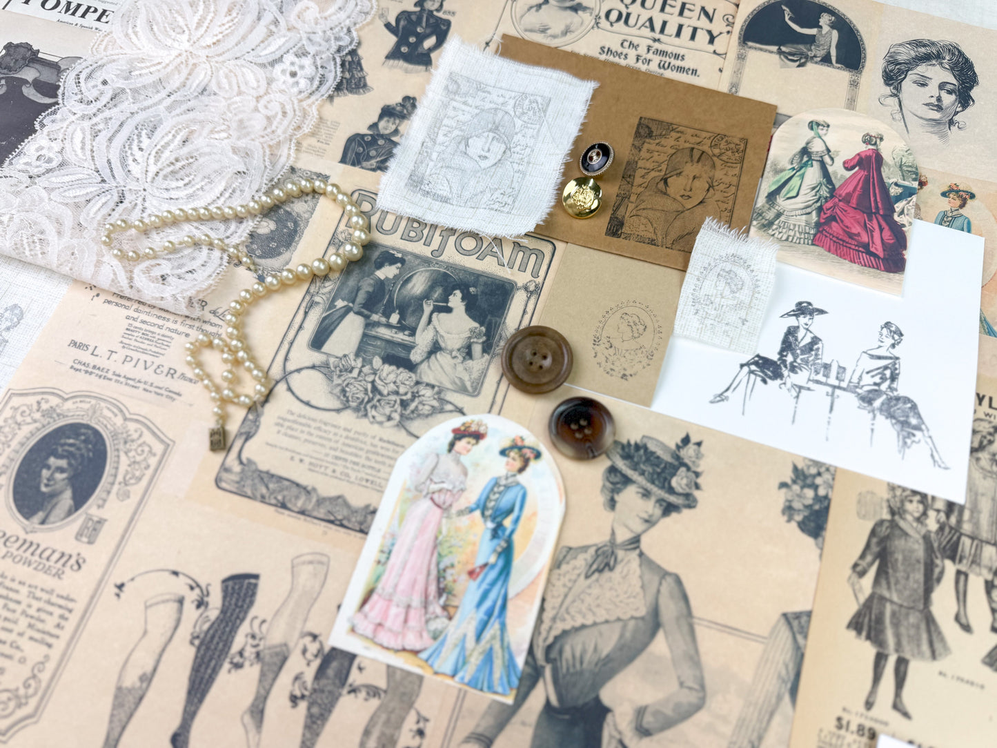 Fashion Ephemera Kit A House of Books