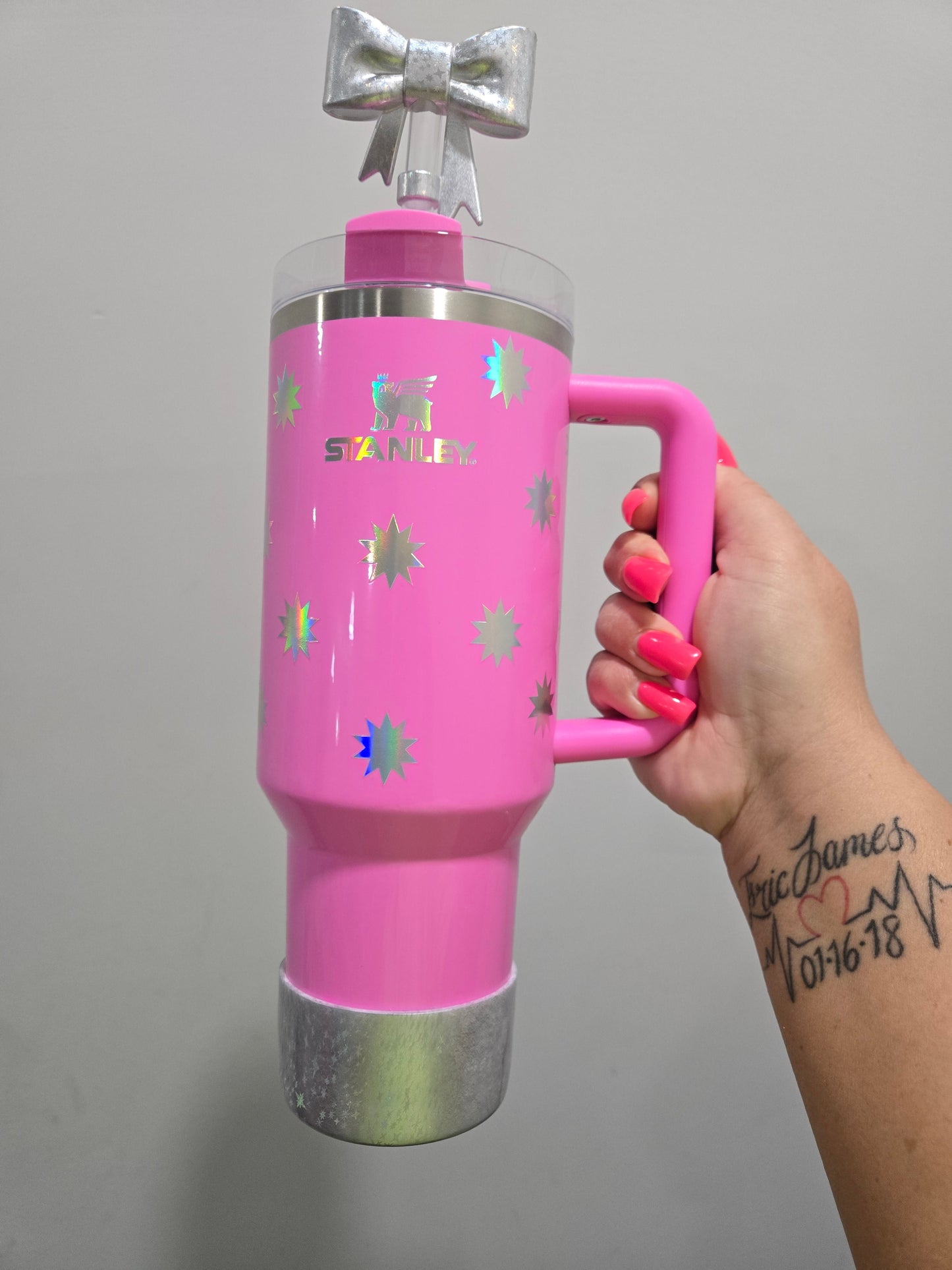 Target Starburst Holographic Boot Bumper Sleeve for Tumblers