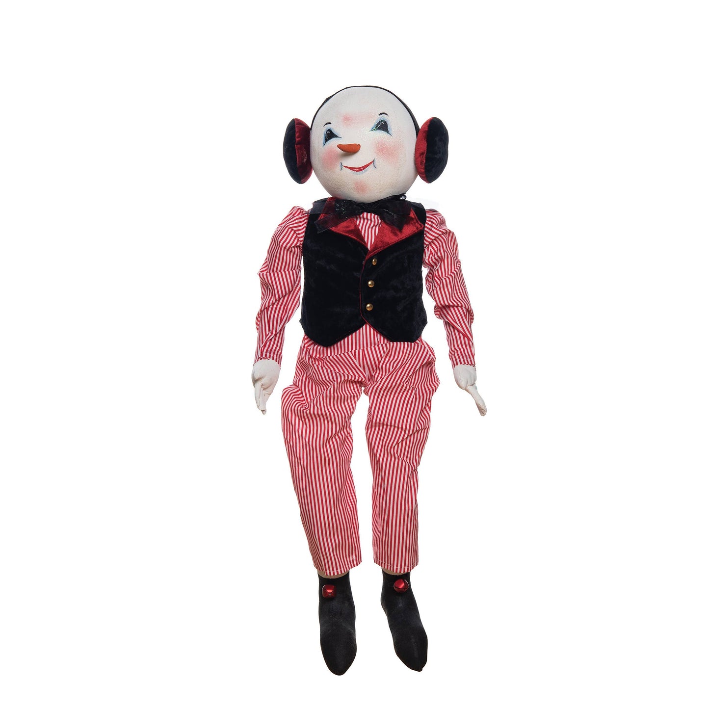 Sheldon Snowman Gathered Traditions Art Doll Quirks!