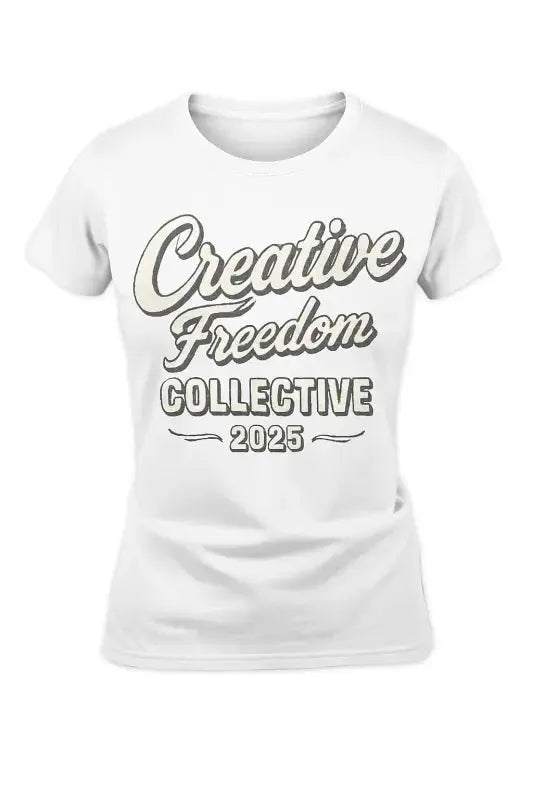 Create Freedom 2025: Vintage Vibes - Women's Standard T-Shirt Creative Freedom Collective