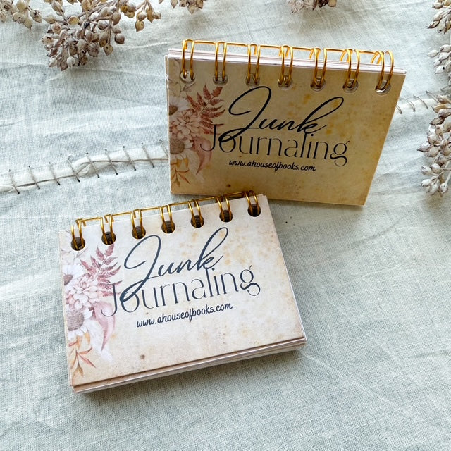 Junk Journal Prompt Deck A House of Books