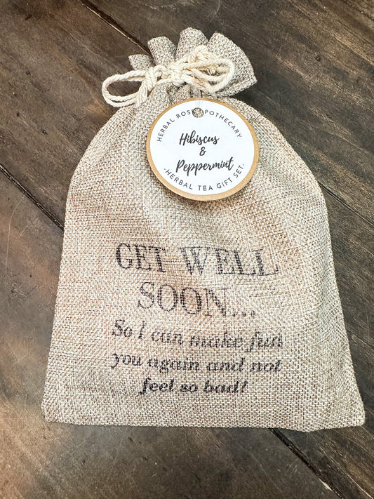 Herbal Tea Gift Bag - 2 herb gift bag