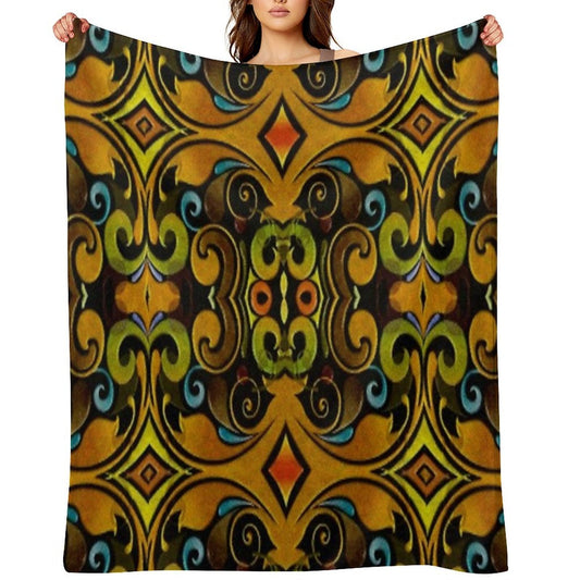 ABSTRACT-14.1 Throw Blanket
