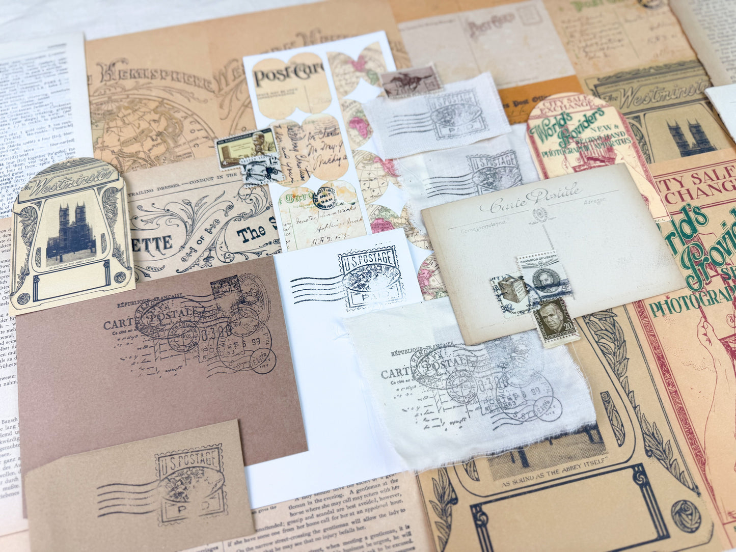 Travel Ephemera Kit A House of Books