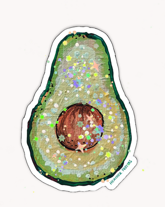 Avacado Sticker