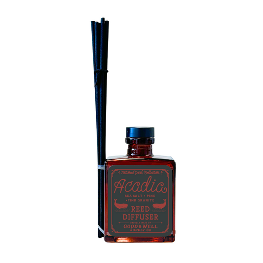 Acadia National Park Reed Diffuser Good & Well Supply Co.