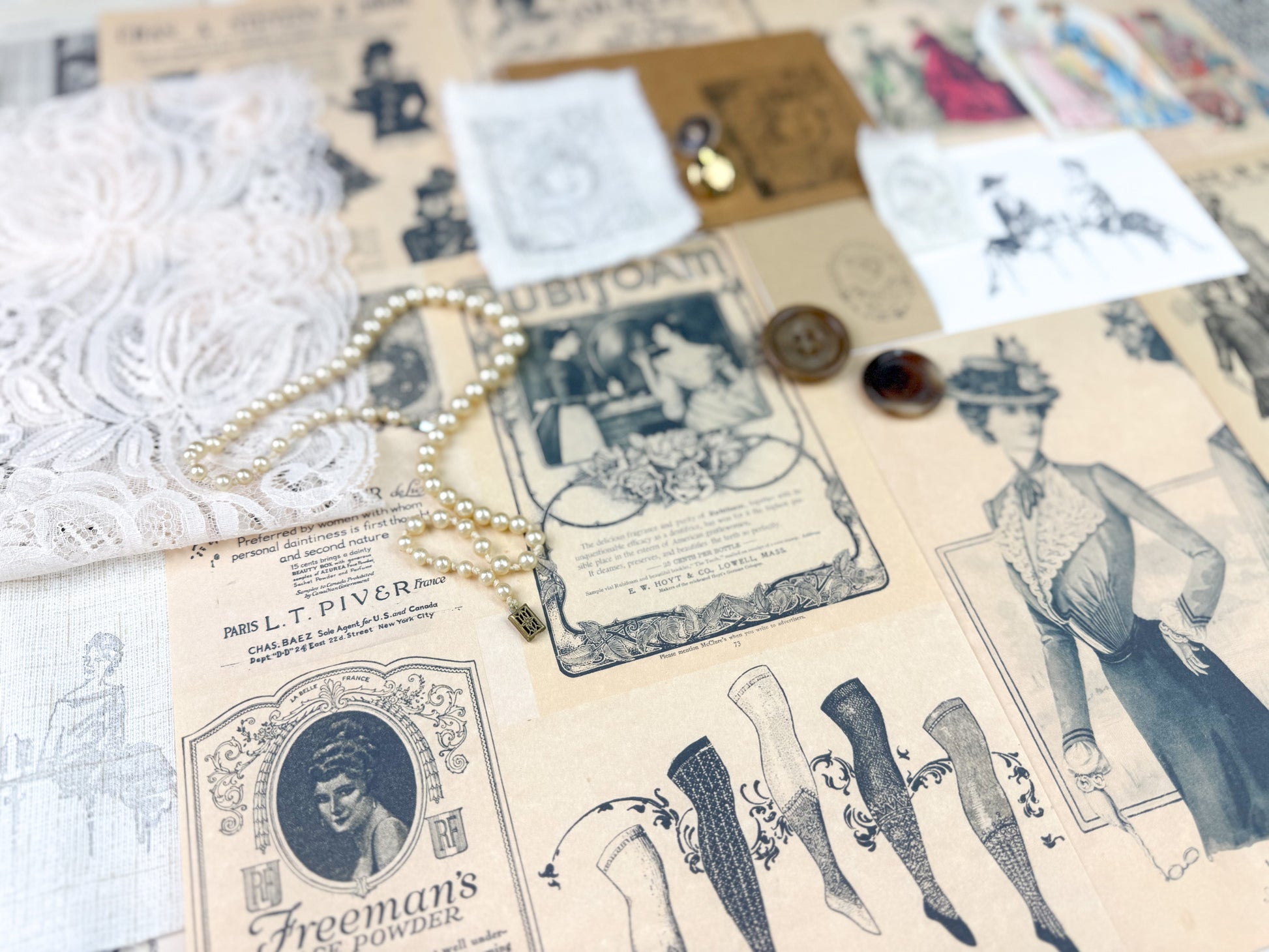 Fashion Ephemera Kit A House of Books