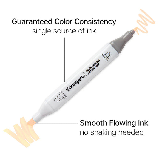 Double-Ended Alcohol Markers - 12 Neutral Colors