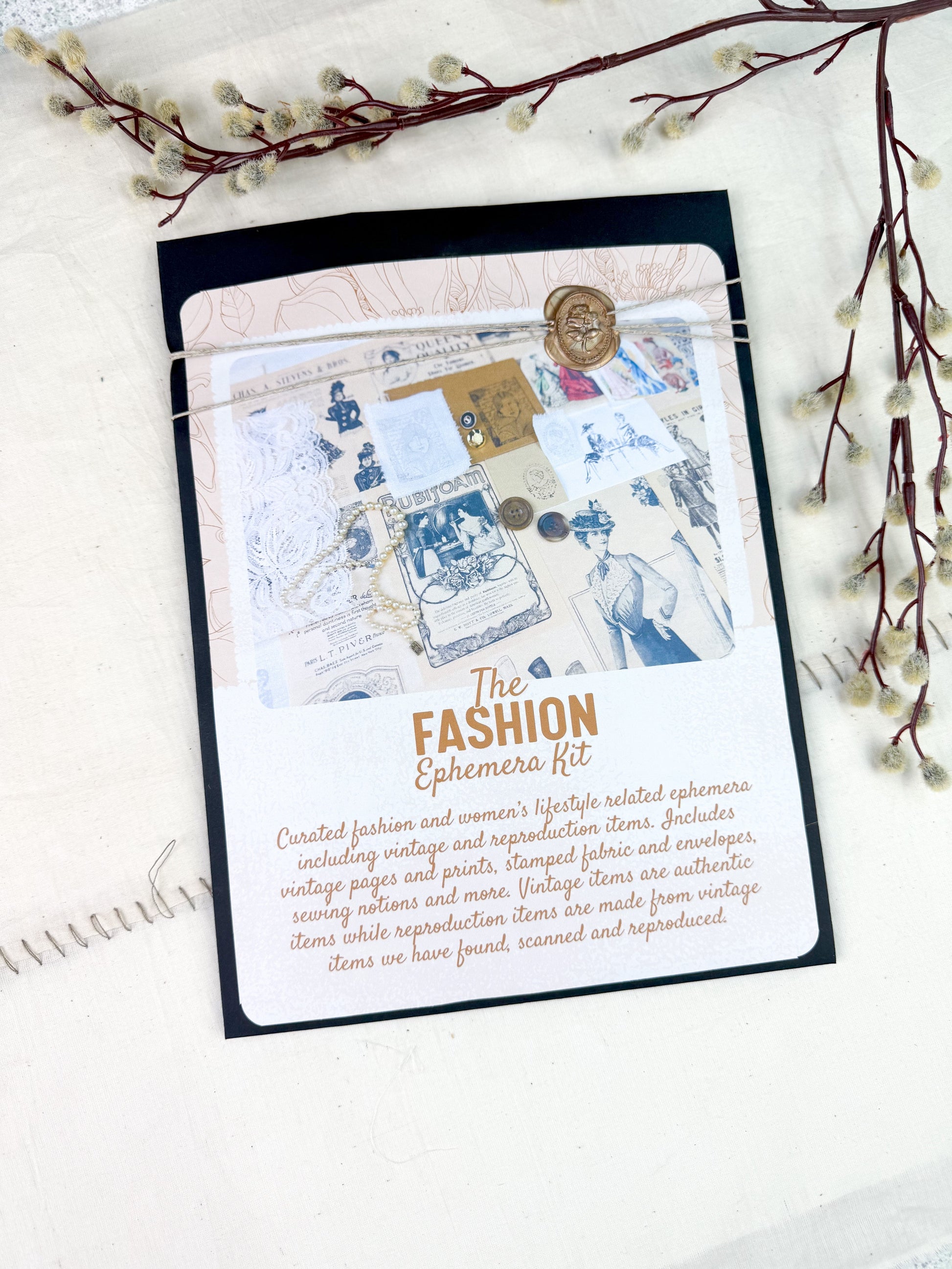 Fashion Ephemera Kit A House of Books
