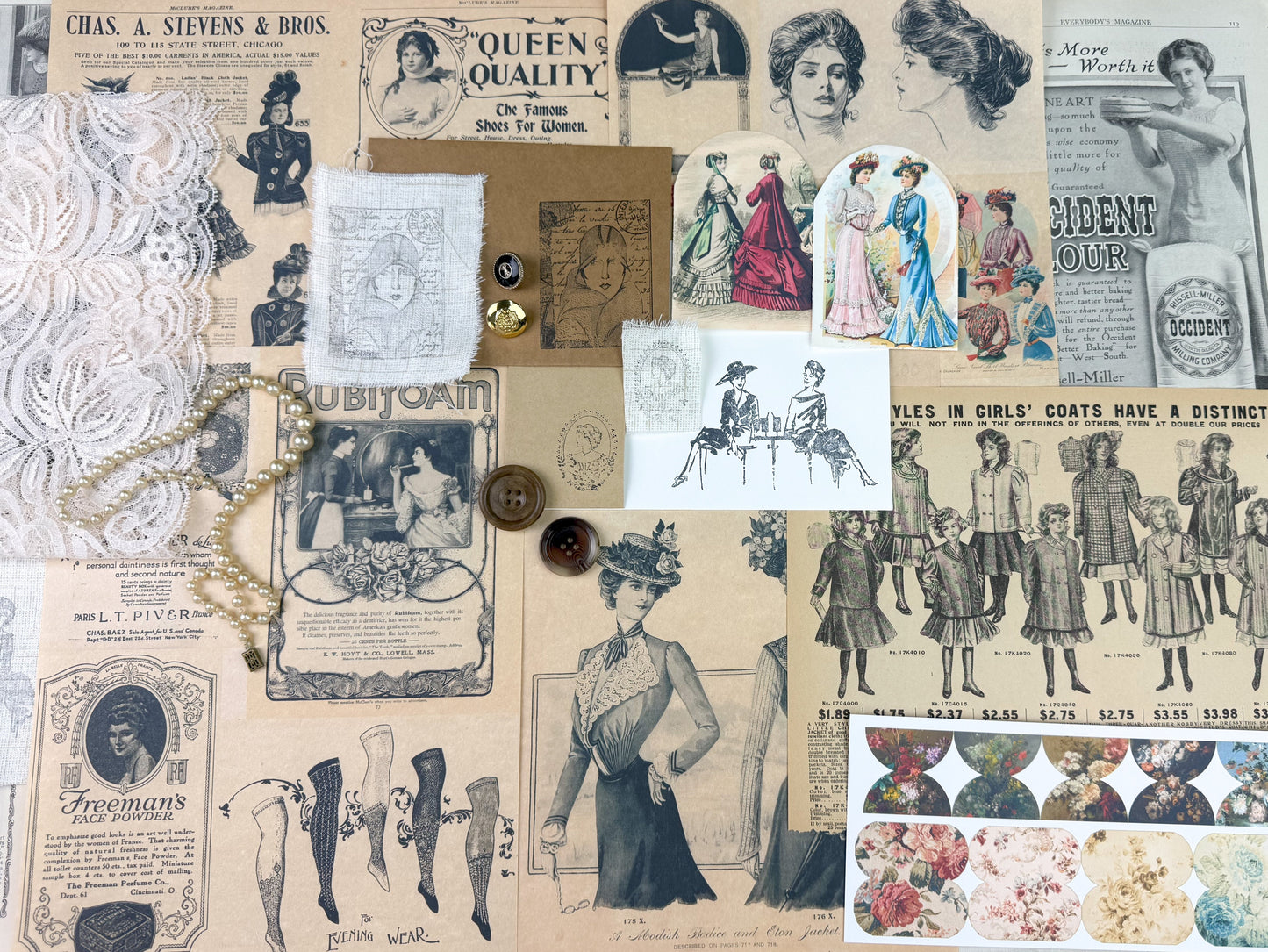 Fashion Ephemera Kit A House of Books