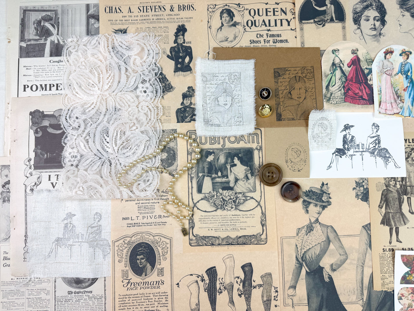 Fashion Ephemera Kit A House of Books