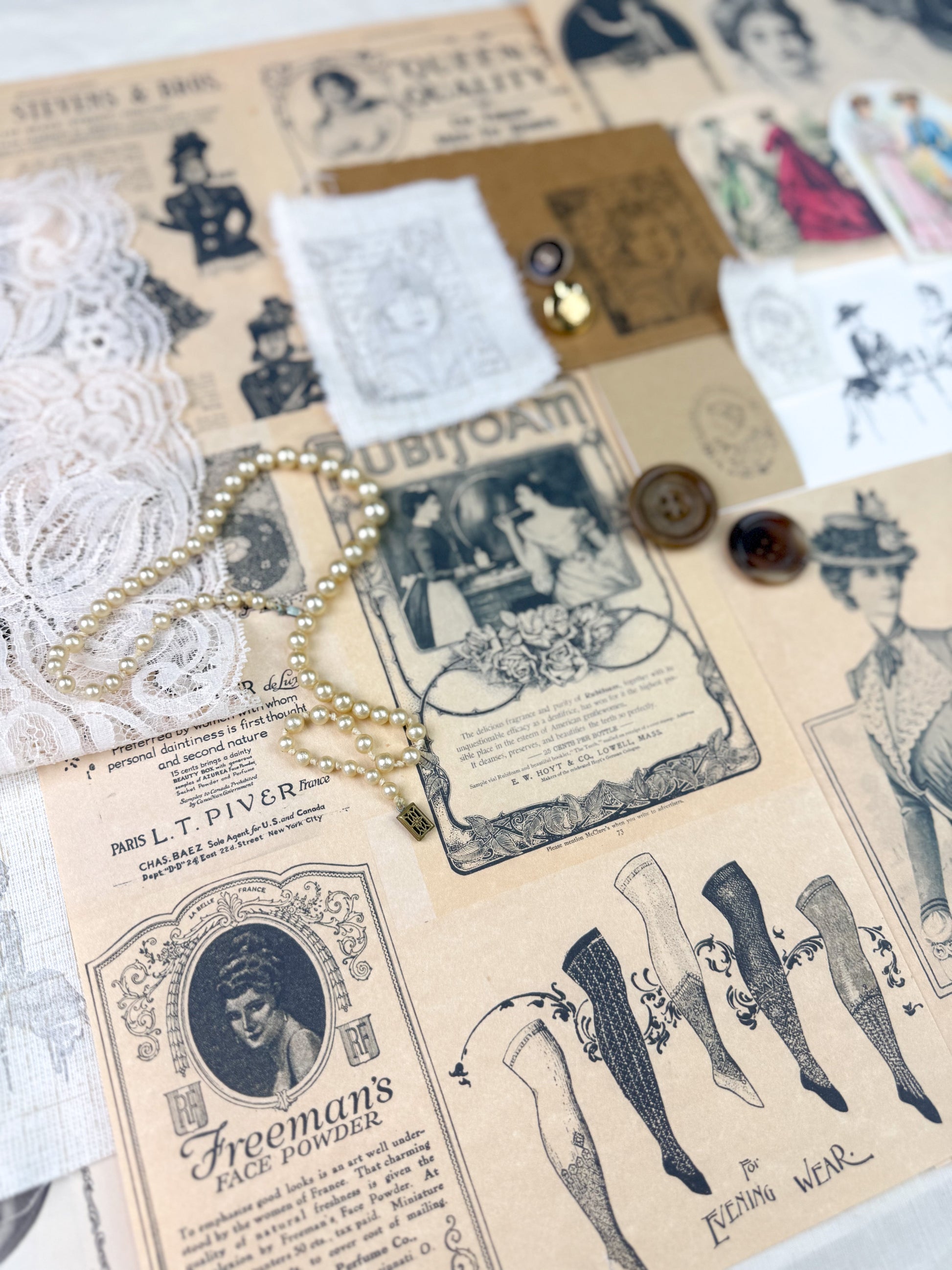 Fashion Ephemera Kit A House of Books