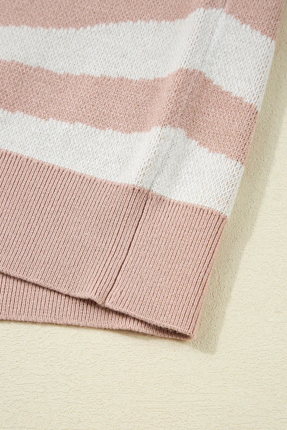 Apricot Cactus Pattern Button Front Knit Cardigan Shewin