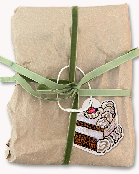 Cake Gift Tags ( 12 pack )