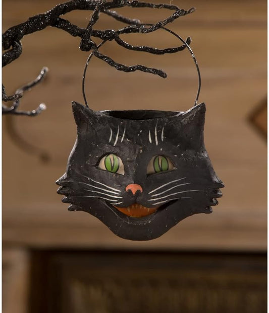 Vintage Happy Cat Bucket Small by Bethany Lowe Designs Quirks!