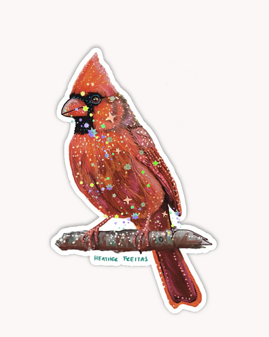 Cardinal Sticker
