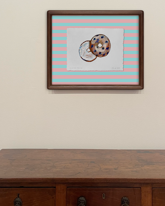 Bagel Limited Edition Framed Print