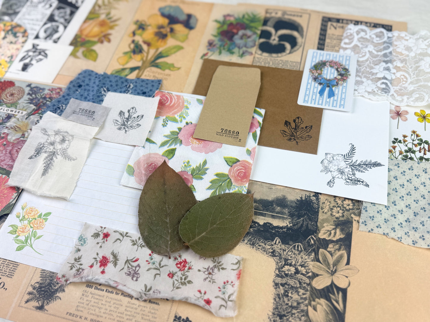 Botanical and Nature Ephemera Kit A House of Books