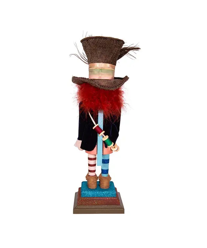 18"HOLLYWOOD HATTER NUTCRACKER