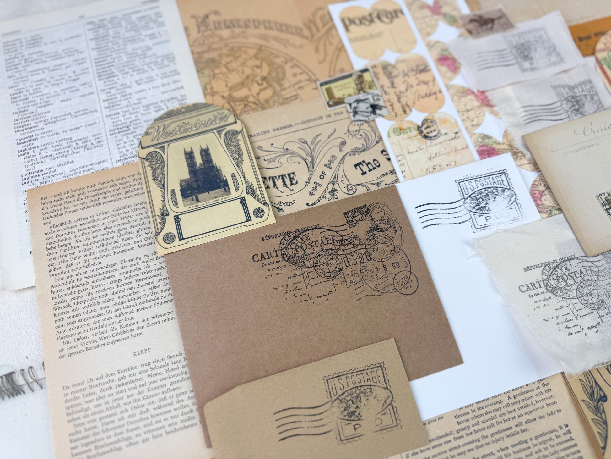 Travel Ephemera Kit A House of Books