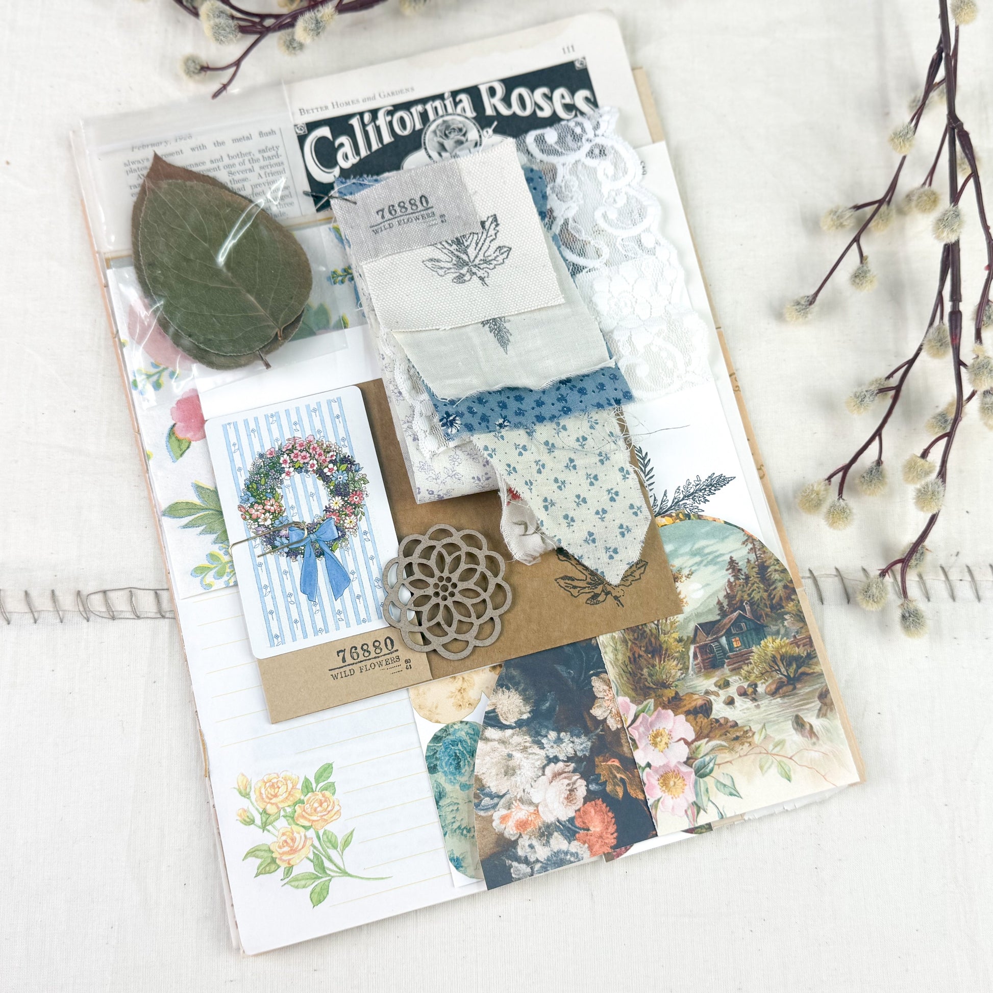 Botanical and Nature Ephemera Kit A House of Books