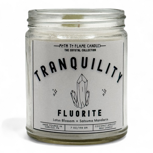 Tranquility – 7 oz Candle Moth to Flame Candles