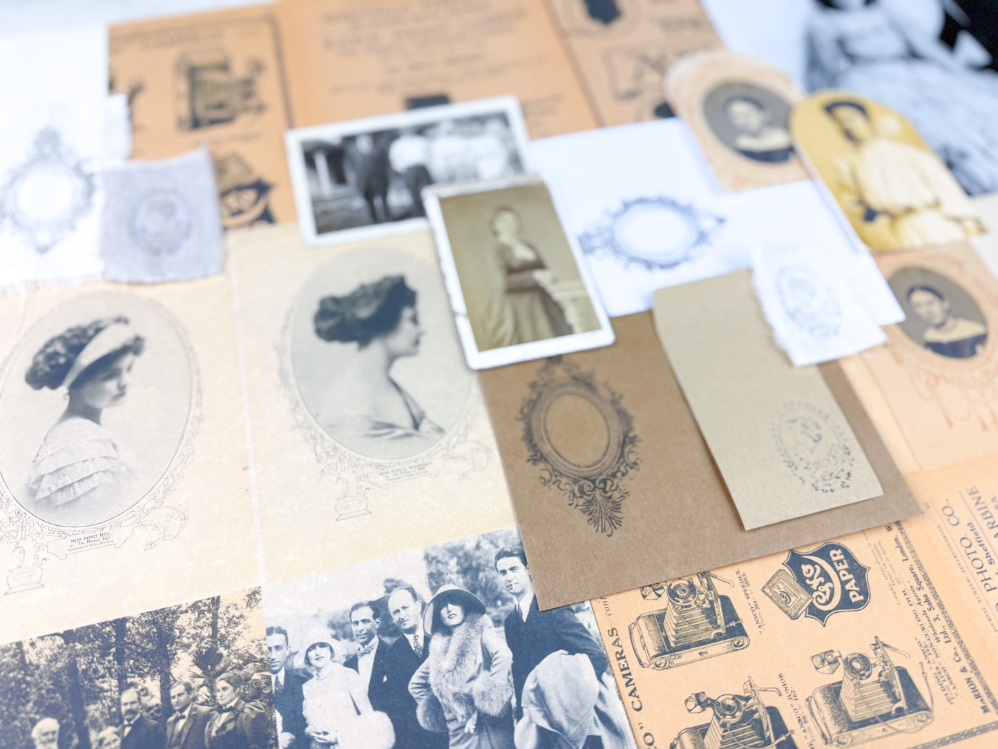 Portrait Ephemera Kit A House of Books