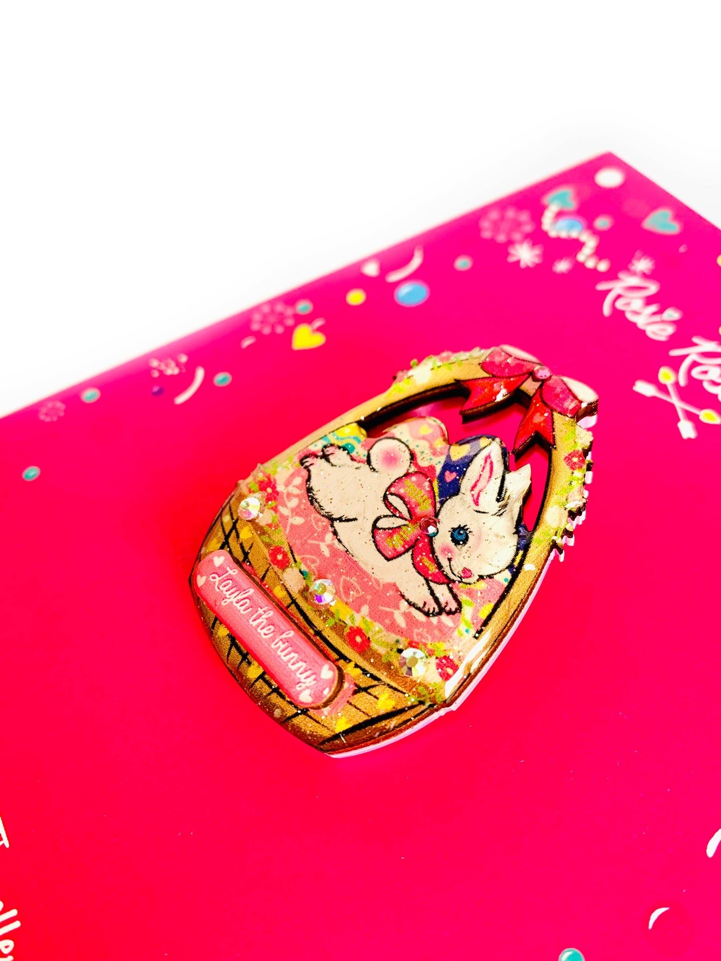 Layla's Easter Basket Brooch