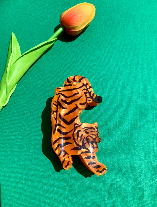 Tiger Acetate Hair Claw Quirks!
