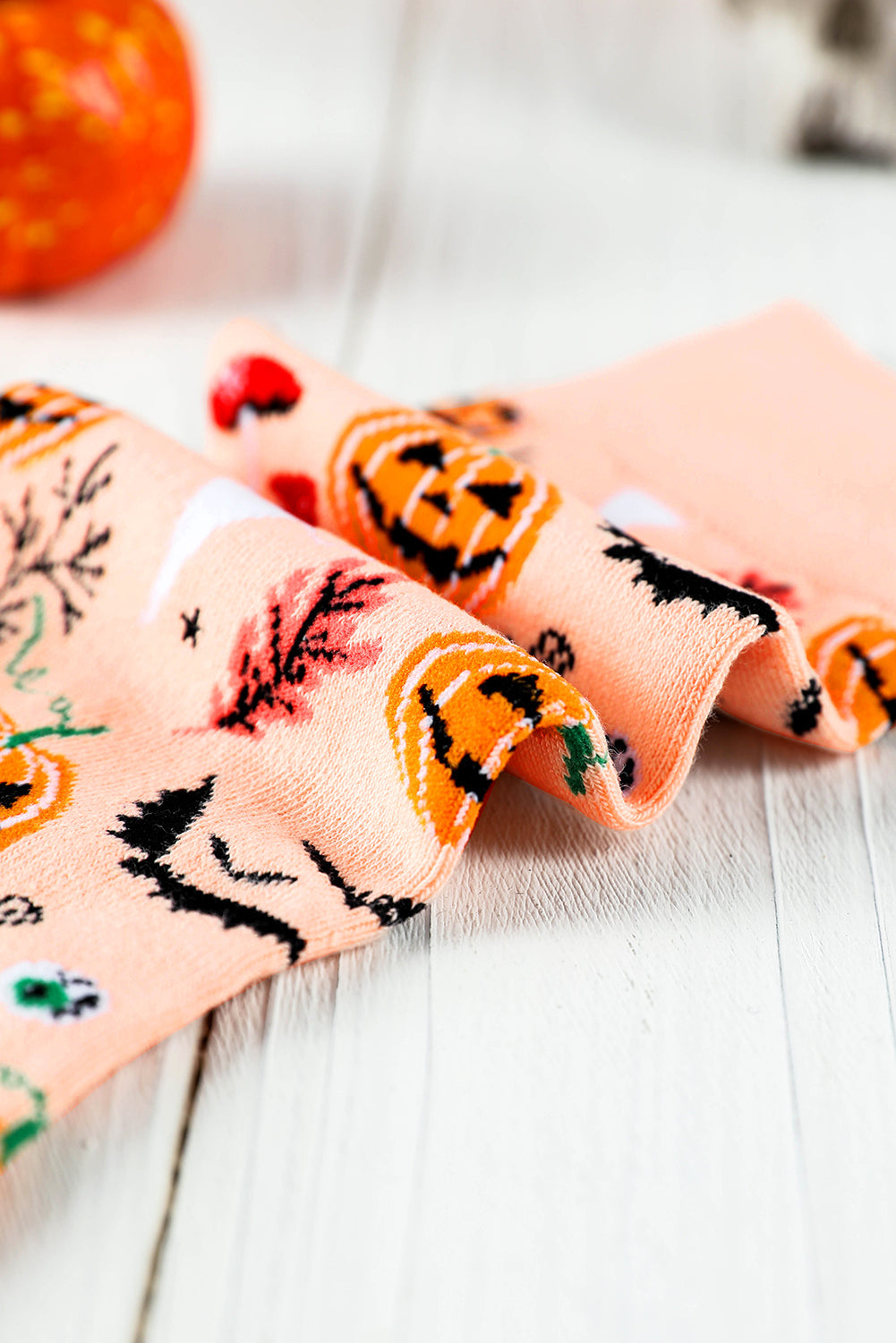 Delicacy Spooky Season Funny Halloween Socks Shewin