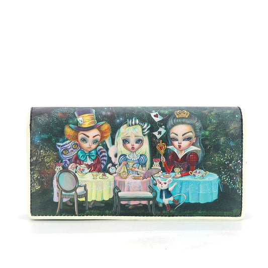Alice in Wonderland Tea Party Wallet
