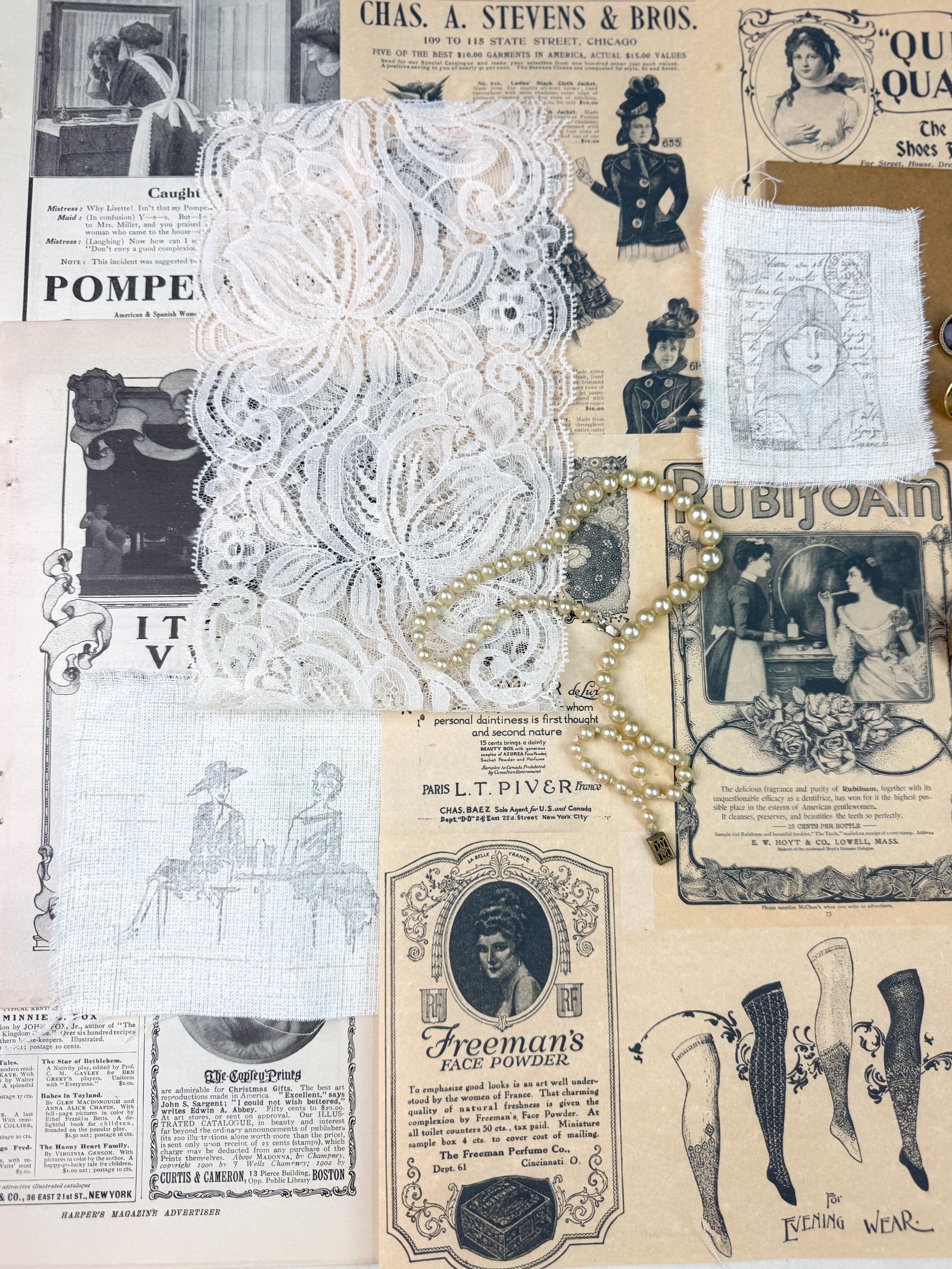 Fashion Ephemera Kit A House of Books