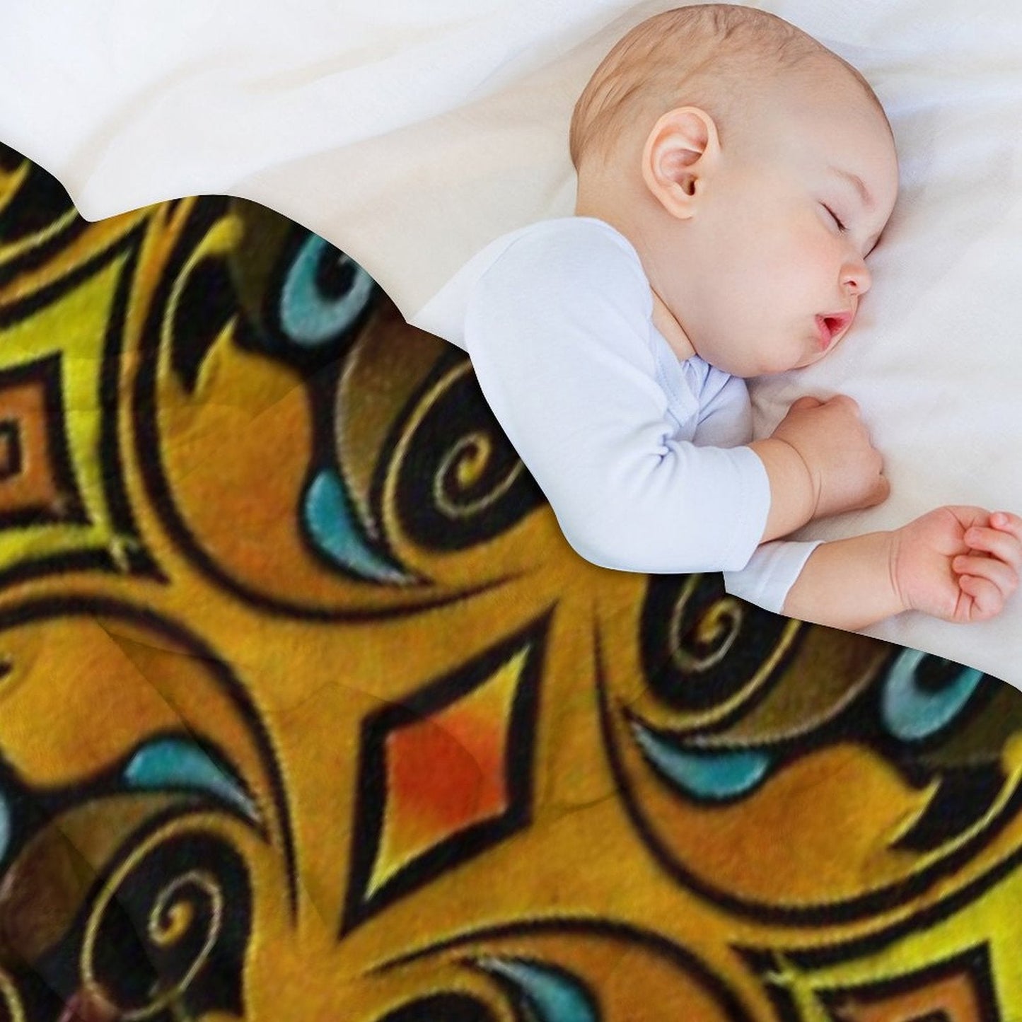 ABSTRACT-14.1 Throw Blanket