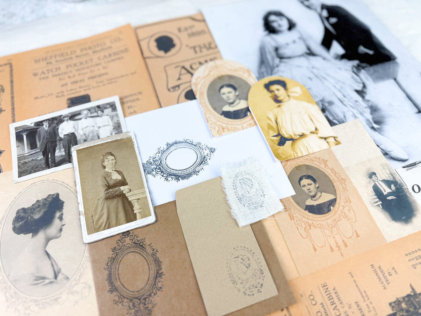 Portrait Ephemera Kit A House of Books