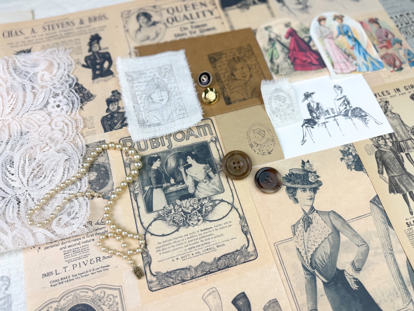 Fashion Ephemera Kit A House of Books