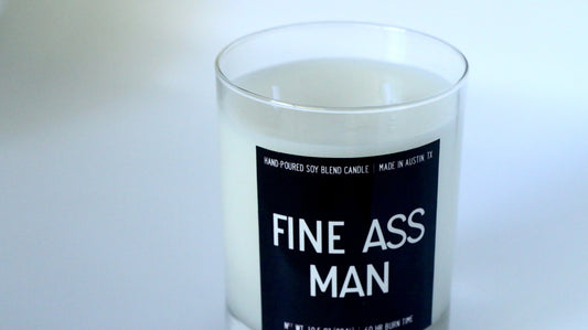 Fine Ass Man Container Candle Clay House Candles