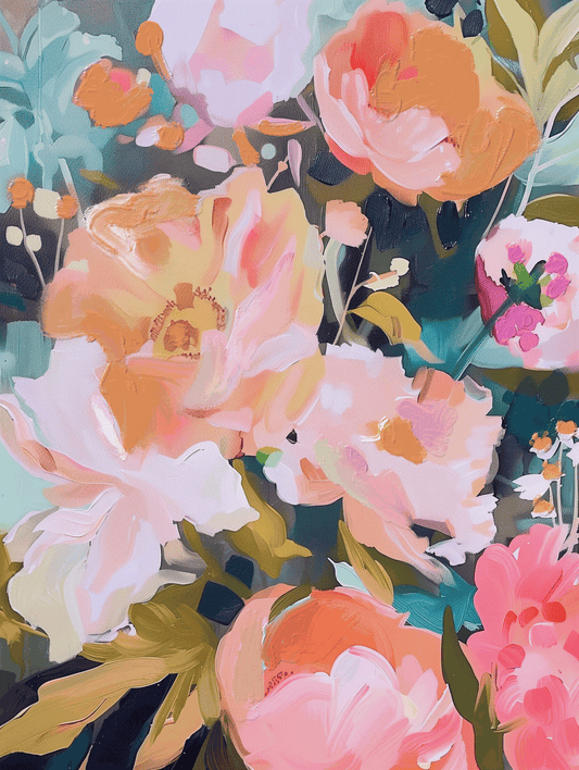 Among the Blossoms - Original Painting