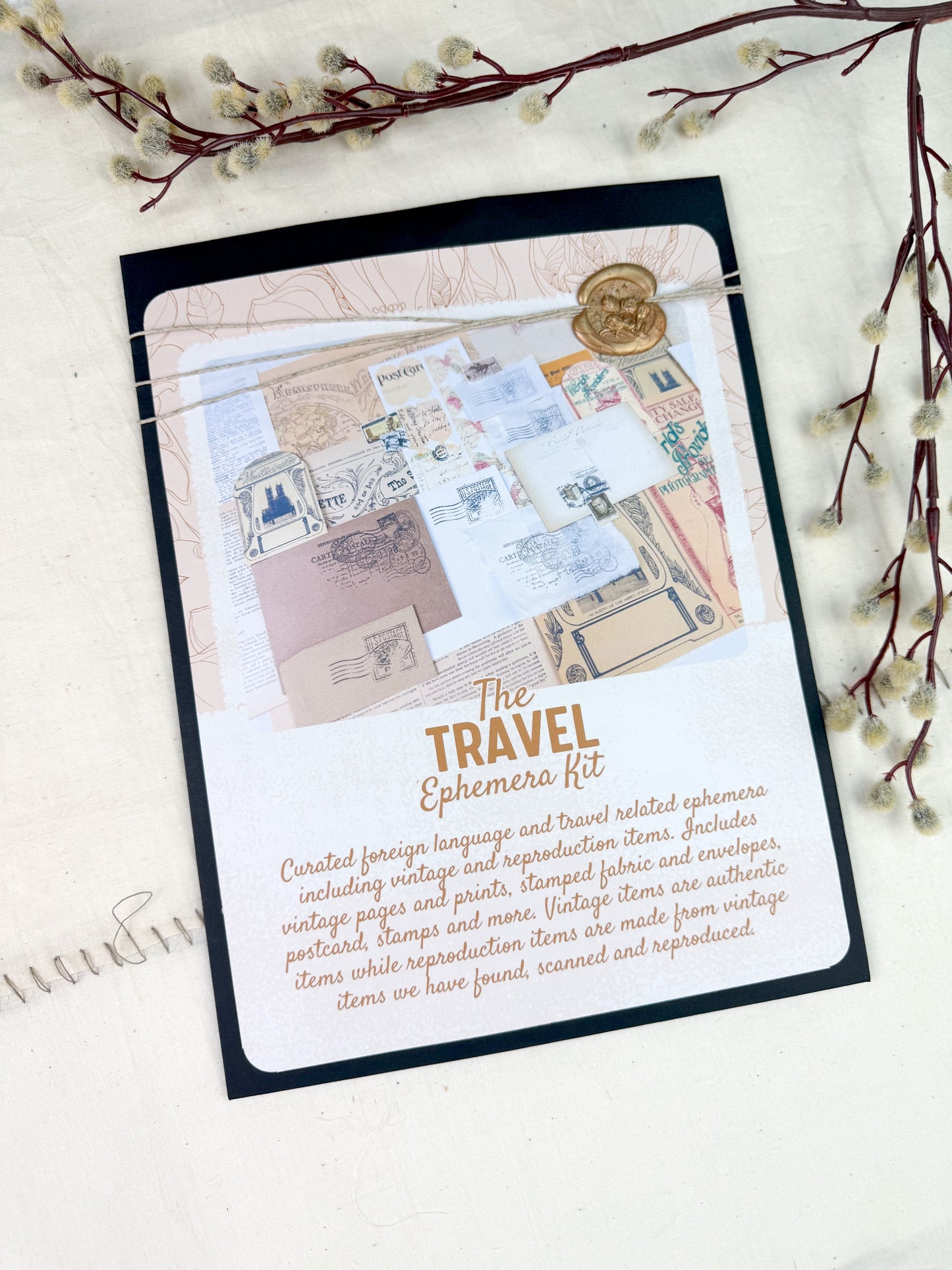 Travel Ephemera Kit A House of Books