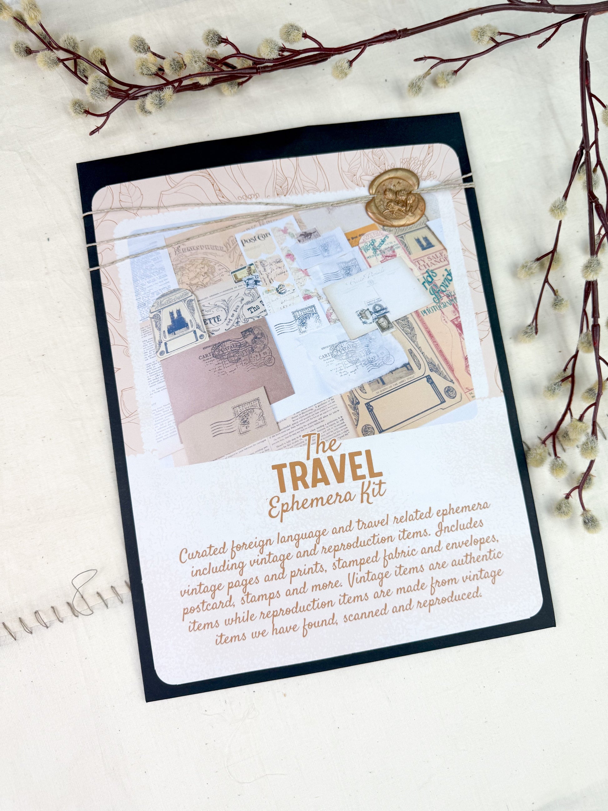 Travel Ephemera Kit A House of Books